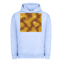 Pigment Grape Ice gold glitter with leopard pattern Urban Hoodie - TumblerDesignByShophia
