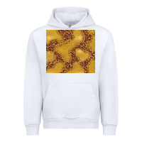 White gold glitter with leopard pattern Urban Hoodie - TumblerDesignByShophia