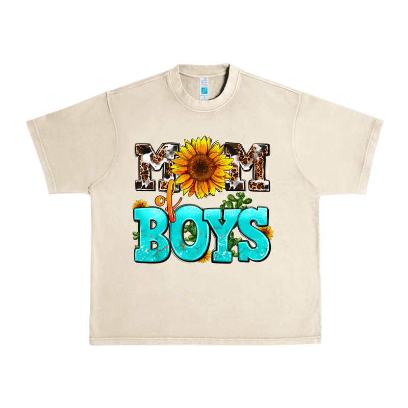 Mom Of Boys Urban Heavy Tee by AdoDesignShop | Teevron