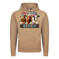 Vintage Coffee happy easter heifer Vintage Hoodie - RacoonDesign