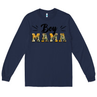 Navy boy mama camouflage pattern mother's day Long Sleeve Tee - Artiststas