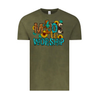 Vintage Olive made to worship Vintage Tee - Artiststas