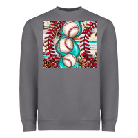 Storm baseball leopard cowhide turquoise Heavyweight Sweatshirt - JahusDesignShop