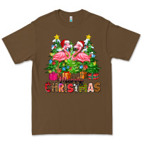 Cacao merry christmas flamingo Premium Tee - Zillion Design Studio