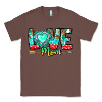 Chestnut Love Mom Classic Tee - CowhideDigitalArt