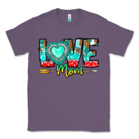 Lavender Love Mom Classic Tee - CowhideDigitalArt