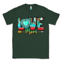 Sports Green Love Mom Classic Tee - CowhideDigitalArt