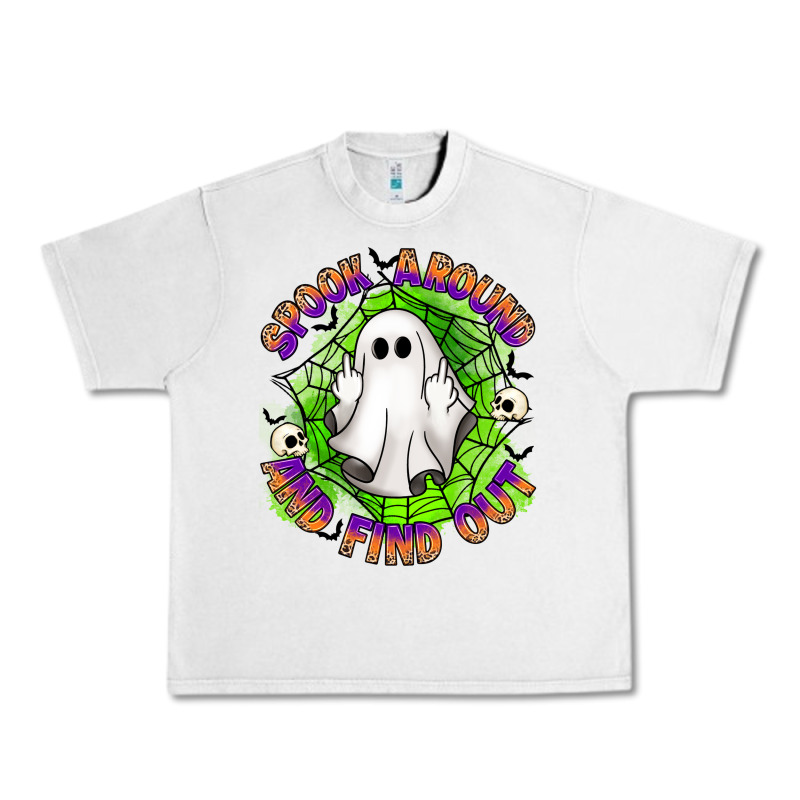 Spook Aound And Find Out Urban Heavy Tee by Artiststas | Teevron