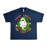 Navy spook aound and find out Urban Heavy Tee - Artiststas