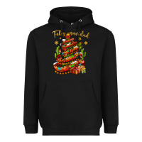 Black Christmas Feliz Navidad Heavyweight Hoodie - BundleAndBundleShop