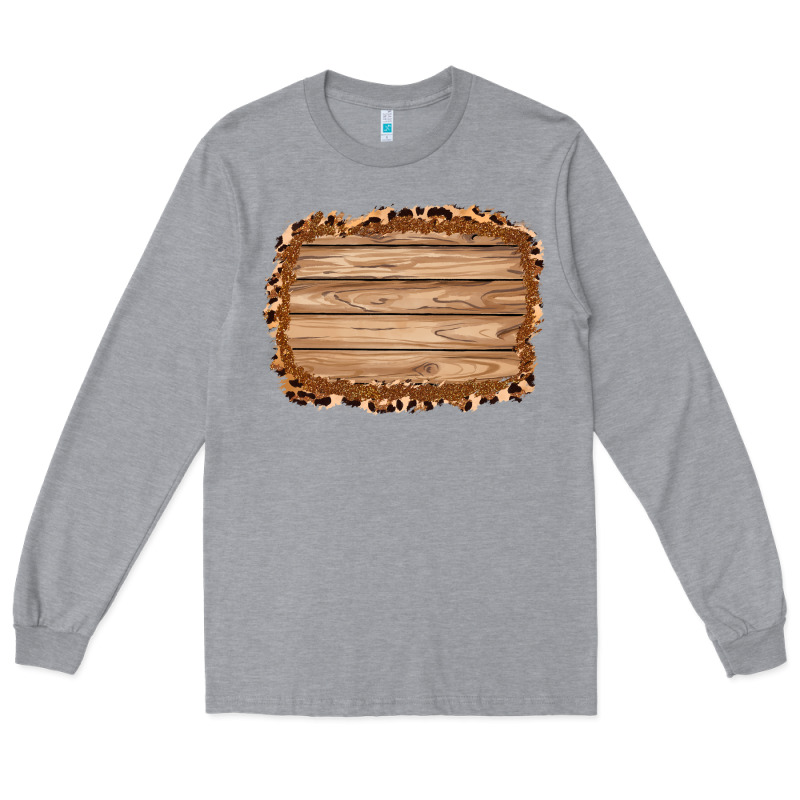 Wood Leopard And Shimmer Background 3200x2400 Long Sleeve Tee by AdoDesignShop | Teevron