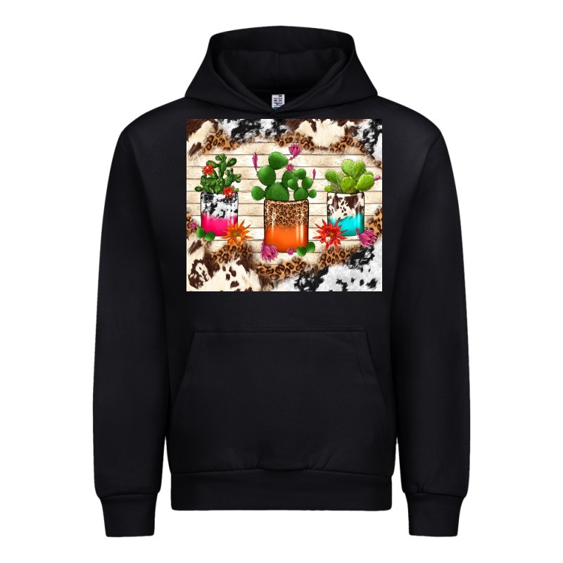 Cowhide Succulent Urban Hoodie by TumblerDesignByShophia | Teevron