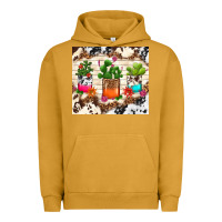 Pigment Peanut Butter cowhide succulent Urban Hoodie - TumblerDesignByShophia