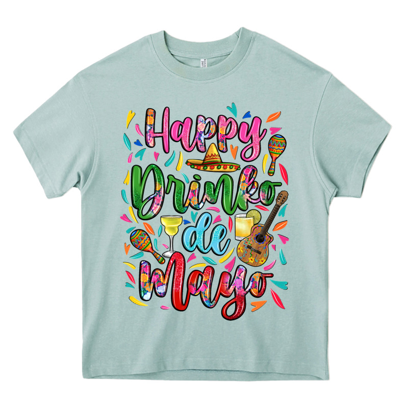 Happy Drinko De Mayo Heavy Core Tee by RanaPortraitStore | Teevron