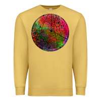 Antique Gold halloween round Premium Sweatshirt - BundleAndBundleShop