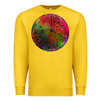 Lemon halloween round Premium Sweatshirt - BundleAndBundleShop