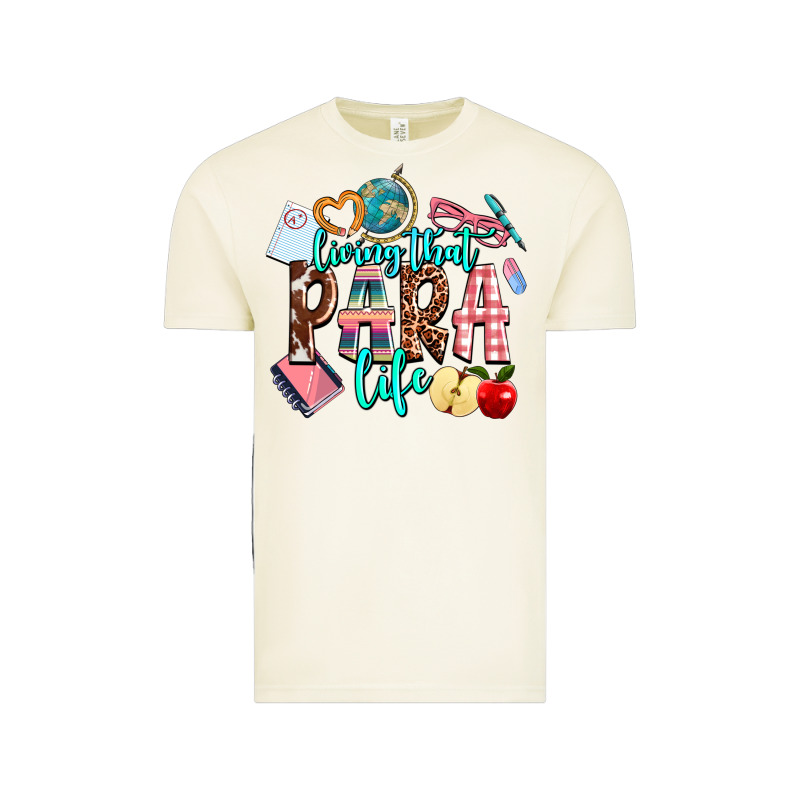 Living That  Para  Life Vintage Tee by AdoDesignShop | Teevron