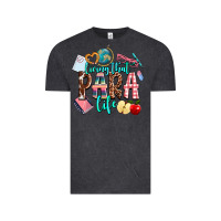 Vintage Black living that  para  life Vintage Tee - AdoDesignShop