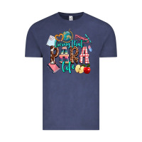 Vintage Denim living that  para  life Vintage Tee - AdoDesignShop
