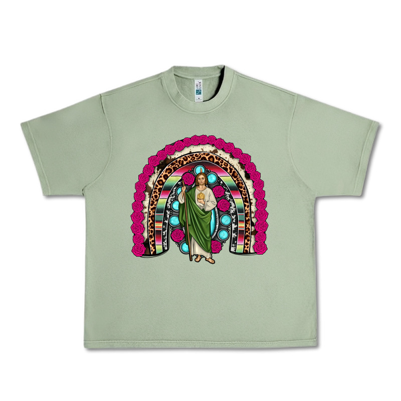 San Judas Rainbow Urban Heavy Tee by JahusDesignShop | Teevron
