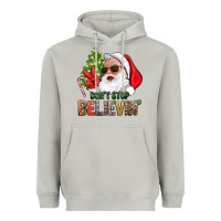 Moon Dust Don't Stop Believing Santa Heavyweight Hoodie - BundleAndBundleShop