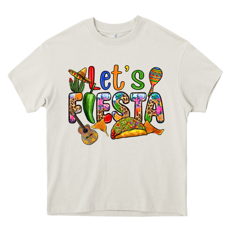 Let's Fiesta Heavy Core Tee by RanaPortraitStore | Teevron