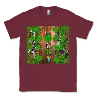 Burgundy lucky Classic Tee - Artiststas