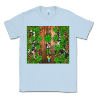 Dusty Blue lucky Classic Tee - Artiststas