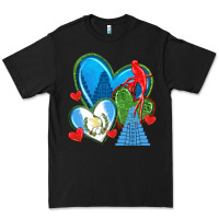 Black guatemala hearts Premium Tee - texasbilliewilder