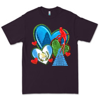 Plum guatemala hearts Premium Tee - texasbilliewilder