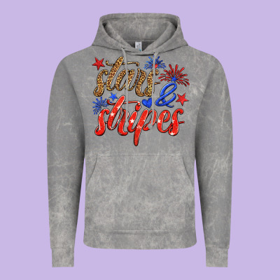 Stars And Stripes Vintage Hoodie Designed By Hra Design Shop