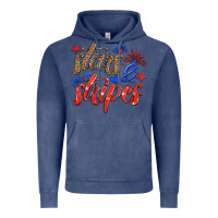 Vintage Denim stars and stripes Vintage Hoodie - HRA Design Shop