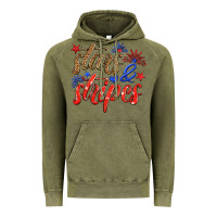 Vintage Olive stars and stripes Vintage Hoodie - HRA Design Shop