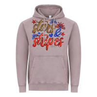 Vintage Zinc stars and stripes Vintage Hoodie - HRA Design Shop