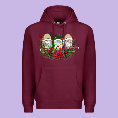 Christmas Gnomes Premium Hoodie Designed By Bettercallsaul
