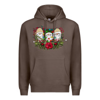 Coffee Christmas Gnomes Premium Hoodie - Bettercallsaul