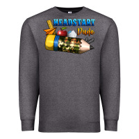 Charcoal Heather headstart dude Premium Sweatshirt - BundleAndBundleShop