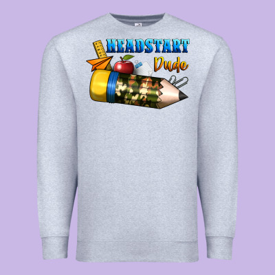 Headstart Dude Premium Sweatshirt Designed By Bundleandbundleshop