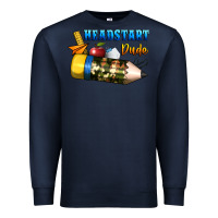 Navy headstart dude Premium Sweatshirt - BundleAndBundleShop