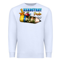 White headstart dude Premium Sweatshirt - BundleAndBundleShop