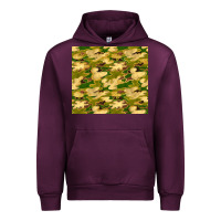 Mauve Wine camouflage with glitter Urban Hoodie - TumblerDesignByShophia