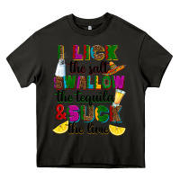 Asphalt I lick the salt swallow the tequila Heavy Core Tee - RanaPortraitStore