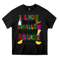 Black I lick the salt swallow the tequila Heavy Core Tee - RanaPortraitStore