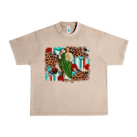 French Oak san judas leopard cowhide background Urban Heavy Tee - JahusDesignShop