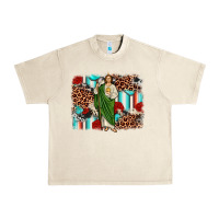 Sandshell san judas leopard cowhide background Urban Heavy Tee - JahusDesignShop