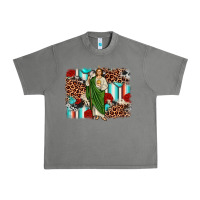 Tornado san judas leopard cowhide background Urban Heavy Tee - JahusDesignShop