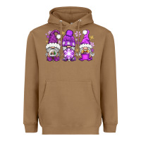 Toasted Coconut Purple Winter Gnomies Heavyweight Hoodie - BundleAndBundleShop