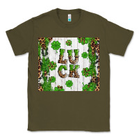 Army Green luck Classic Tee - Artiststas