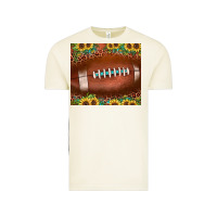 Vintage Arctic football leopard turquoise sunflower Vintage Tee - JahusDesignShop