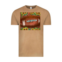 Vintage Camel football leopard turquoise sunflower Vintage Tee - JahusDesignShop